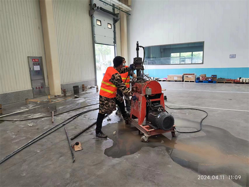 中卫厂房地面下沉塌陷注浆加固施工